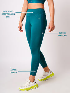 Emerald Green Leggings BODD ACTIVE