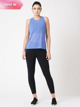 Vista Blue Racerback Tank BODD ACTIVE