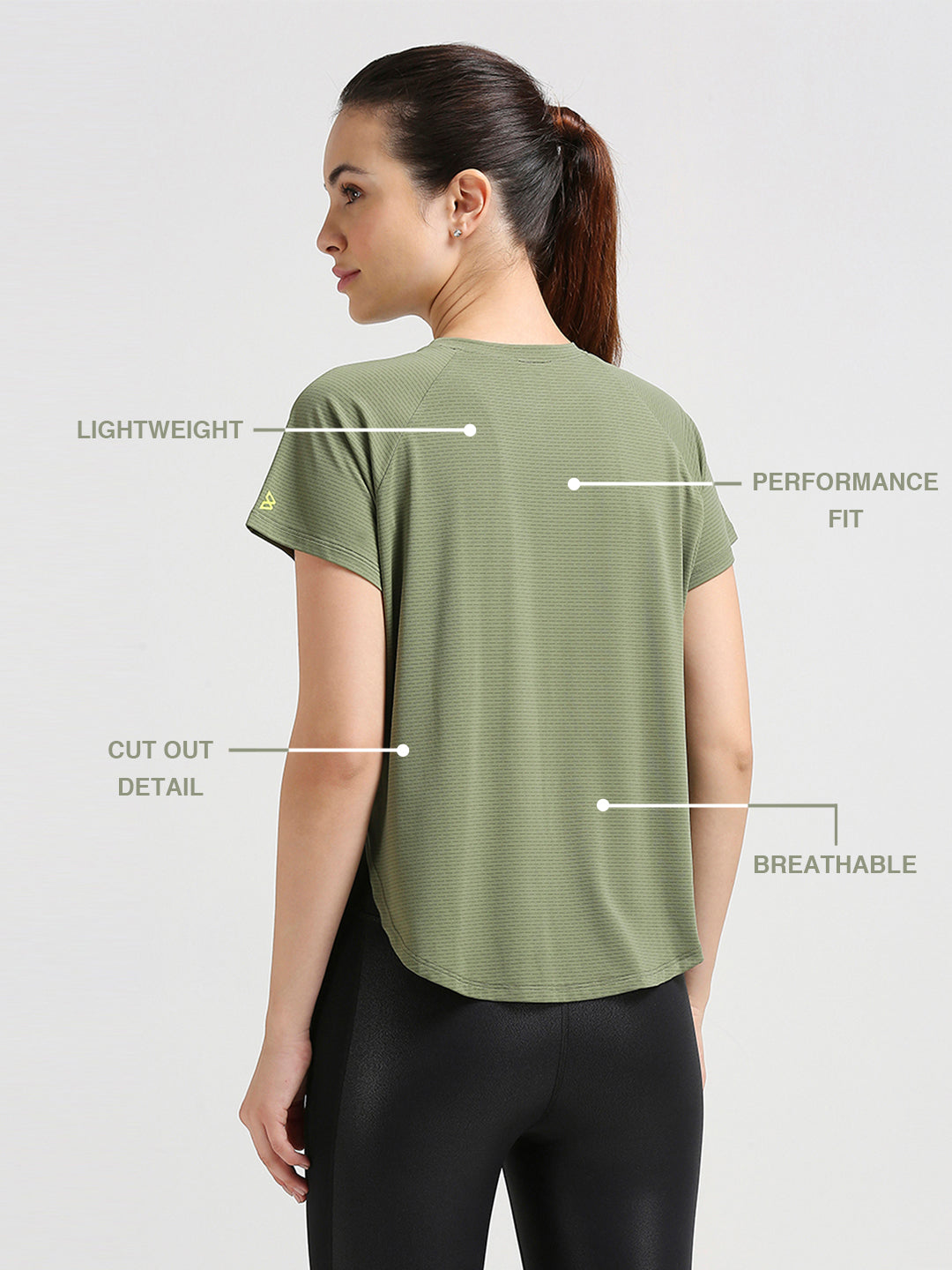 Green Olive Essential Tee