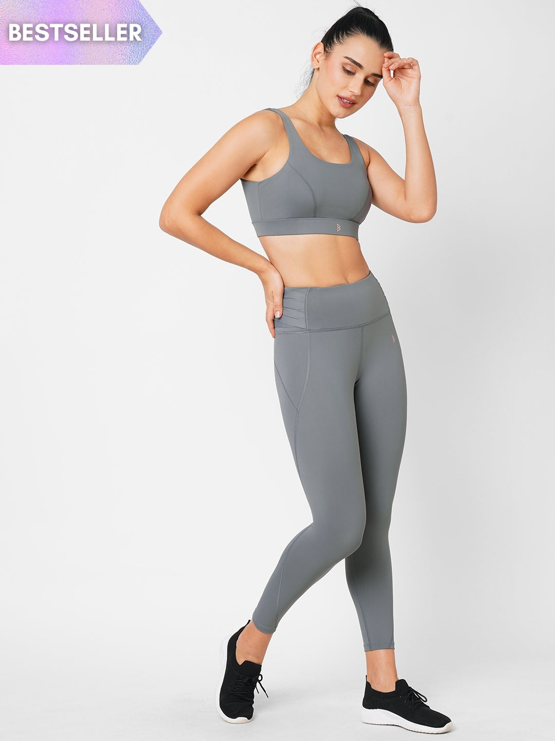 Frost Grey Criss Cross Essential Set BODD ACTIVE