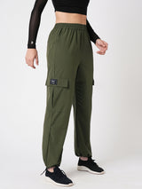 Olivine Parachute Pants BODD ACTIVE