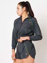 Tanya's Greatest Obsession Reflective Zip Up Jacket BODD ACTIVE