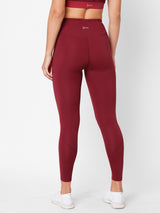 Aurora Red Leggings boddactive.com