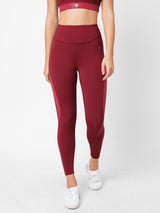 Aurora Red Leggings boddactive.com