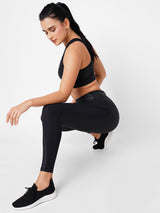 Power Black Training High Rise Leggings boddactive.com