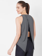 Mirage Grey Tie-up Tank boddactive.com