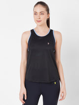 Black And Blue Holo Sports Bra + Tank boddactive.com