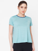 Aqua Open Back Tee boddactive.com