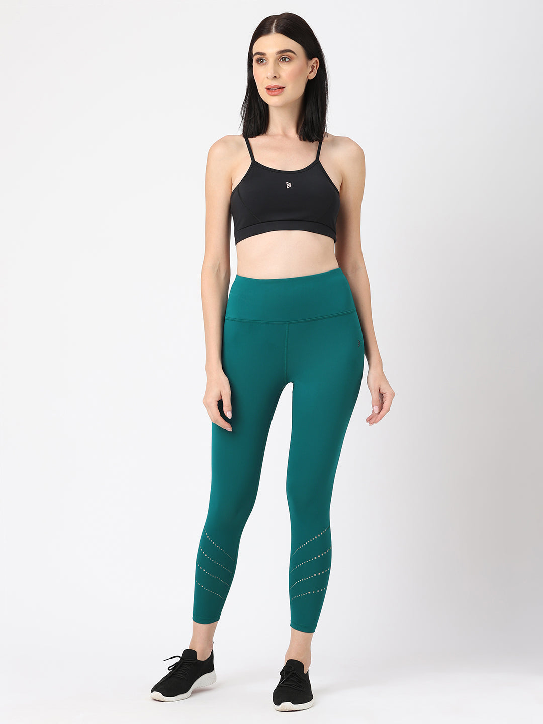 Seamless Cut Out Sports Bra With Wide Band Waist Leggings